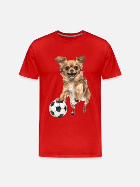 Chihuahua - T-shirt bio Premium Homme - rouge
