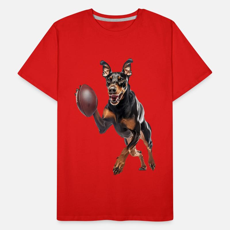 Doberman T-shirt bio Premium Homme