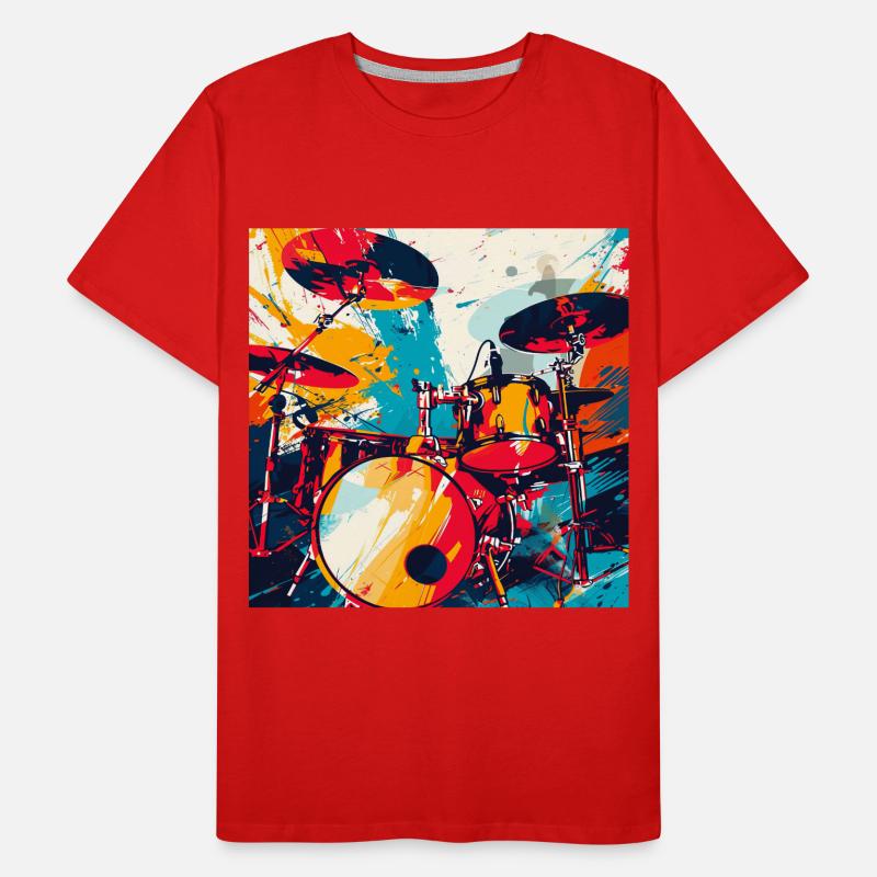 Percussion T-shirt bio Premium Homme