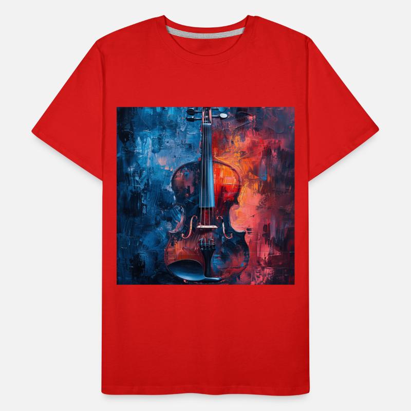 Violon T-shirt bio Premium Homme