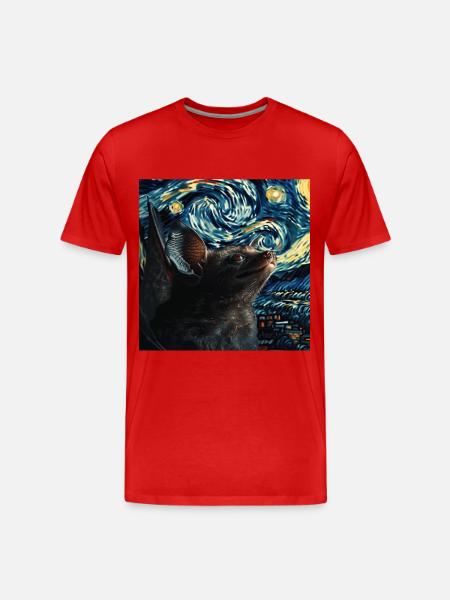 Schläger - Männer Premium Bio T-Shirt - Rot
