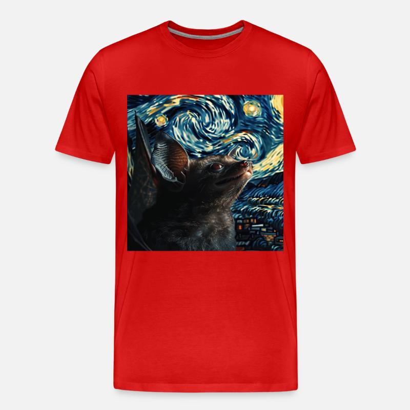 Schläger - Männer Premium Bio T-Shirt - Rot