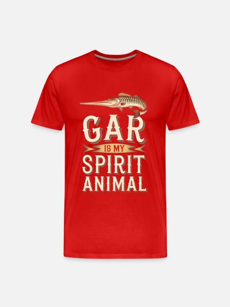 Gar - Männer Premium Bio T-Shirt - Rot