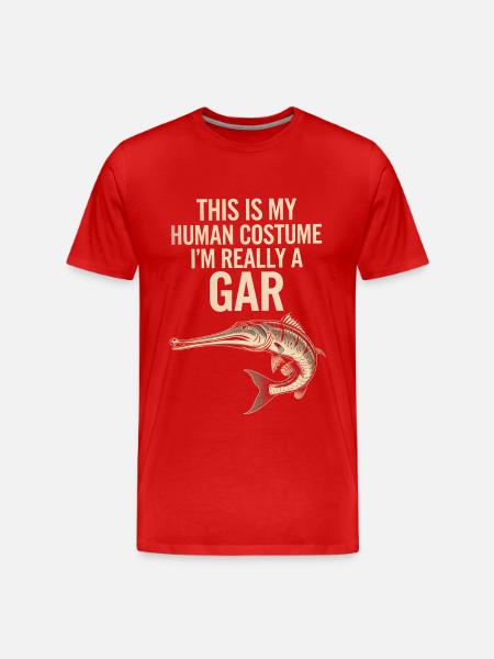 Gar - Männer Premium Bio T-Shirt - Rot