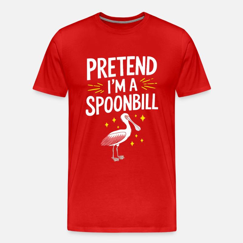 Löffler - Männer Premium Bio T-Shirt - Rot