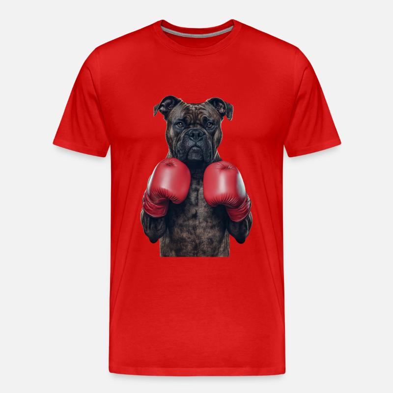 Cane Corso - Männer Premium Bio T-Shirt - Rot
