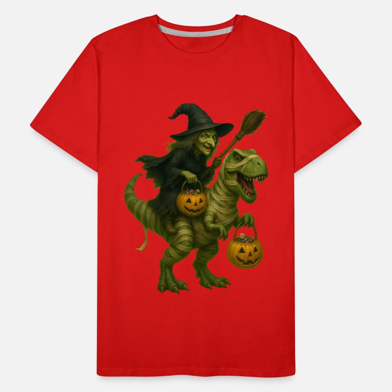 T-Rex Männer Premium Bio T-Shirt