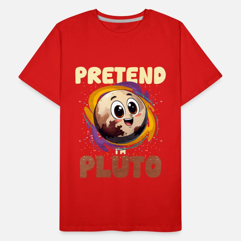 Pluto Men's Premium Organic T-Shirt