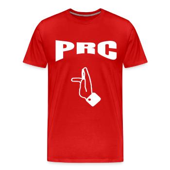 Balkan Sort Prc cadeau Jugoslavie Jugo - T-shirt bio Premium Homme - rouge - Devant - Damien (186cm)
