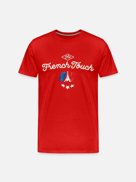 French touch 1 - Men's Premium Organic T-Shirt - red