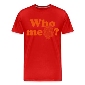 Pinocchio – Garçon Innocent : Moi ? Rouge - T-shirt bio Premium Homme - rouge - Devant - Damien (186cm)