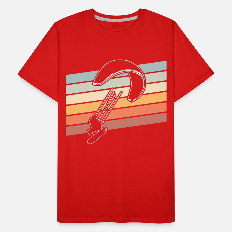 Kitesurfer Kitesurf Kitesurf T-shirt bio Premium Homme