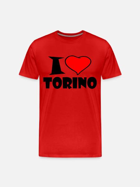 Torino - Men's Premium Organic T-Shirt - red