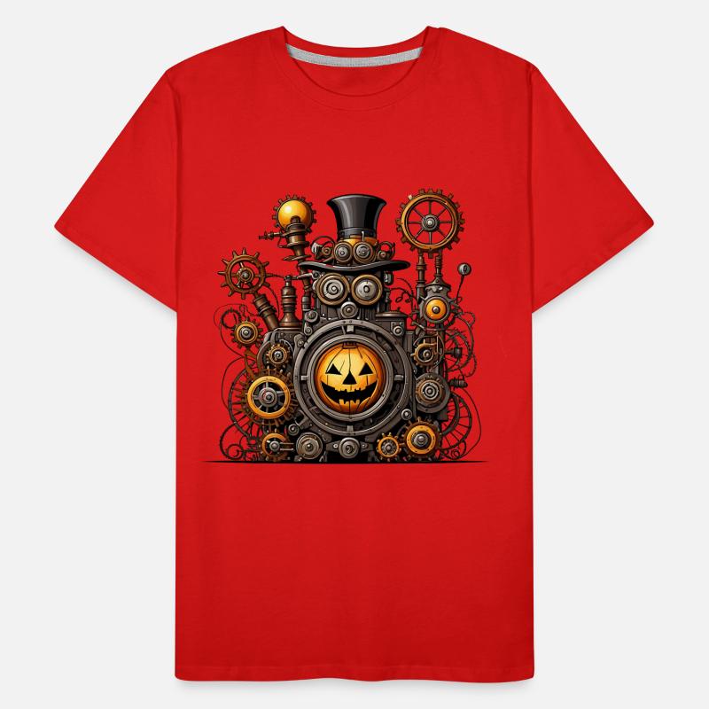 Machine d’Halloween T-shirt bio Premium Homme