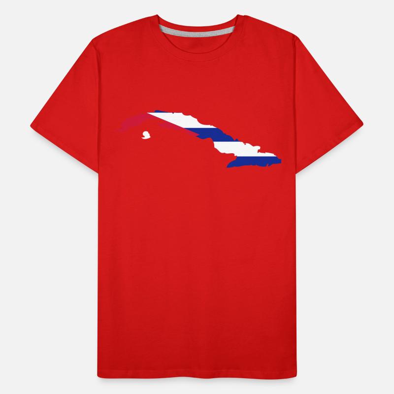 Cuba T-shirt bio Premium Homme