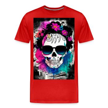 FASHION FATALITY 6 By Yume Origins - Men's Premium Organic T-Shirt - red - Front - Damien (186cm)