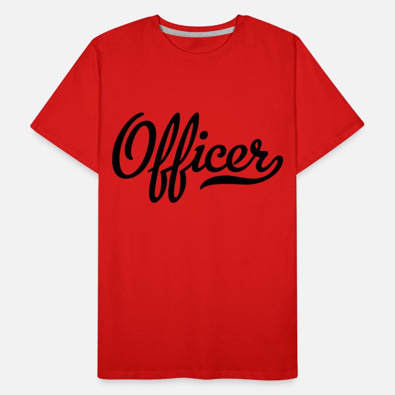 Officer Men's Premium Organic T-Shirt