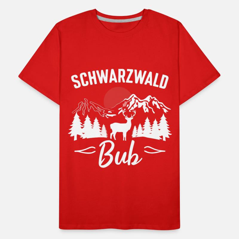 Forêt-Noire Forêt-Noire du Bade-Wurtemberg T-shirt bio Premium Homme
