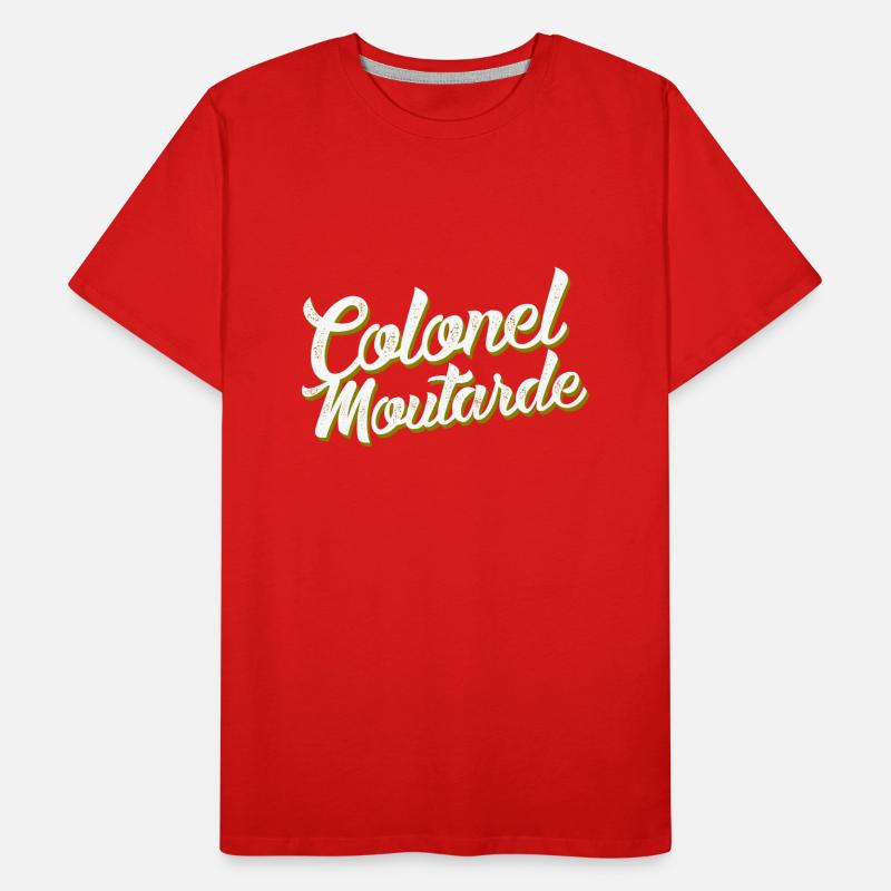 Colonel Moutarde T-shirt bio Premium Homme
