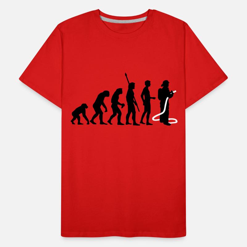 evolution_feuerwehr_b_2c T-shirt bio Premium Homme