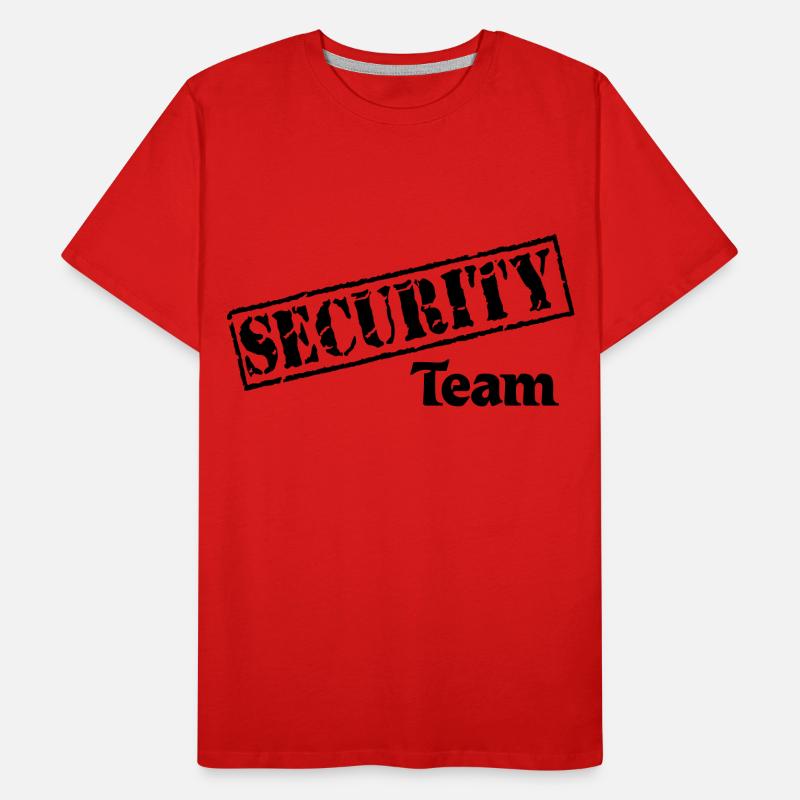 Security Team T-shirt bio Premium Homme
