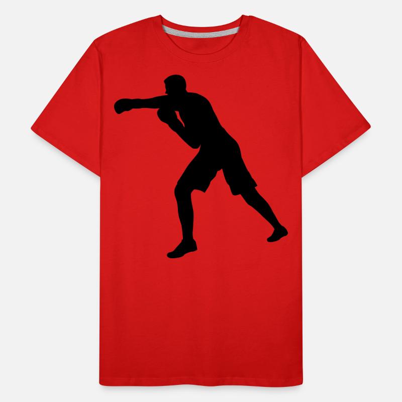 Boxer Schatten Männer Premium Bio T-Shirt