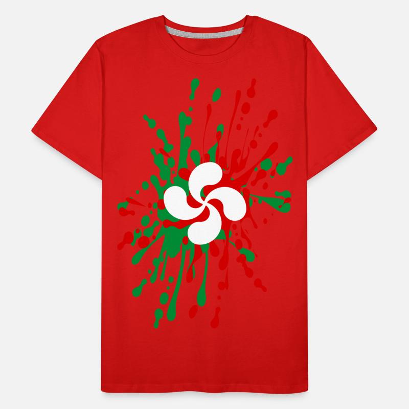 05 Baskenquer Männer Premium Bio T-Shirt