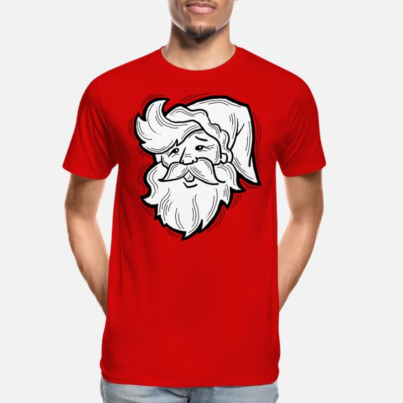 Weihnachtsmann Männer Premium Bio T-Shirt