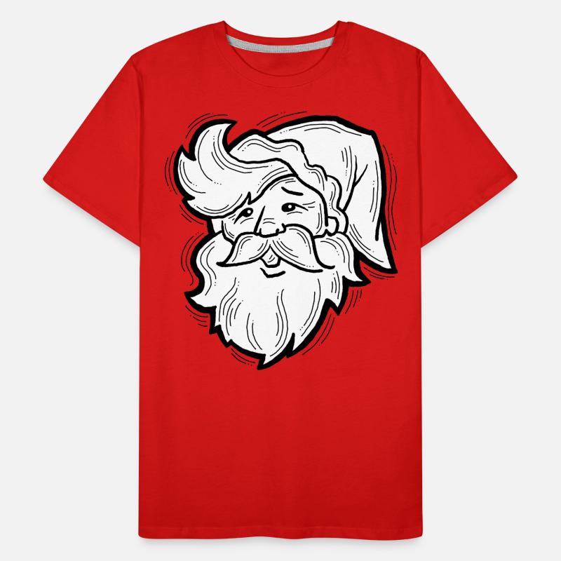 Weihnachtsmann Männer Premium Bio T-Shirt