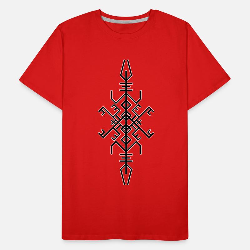 Vikings Ornament Nordic Men's Premium Organic T-Shirt