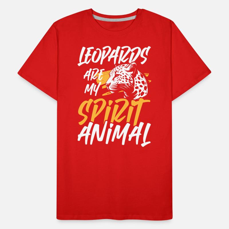 leopard, big cat, predator Men's Premium Organic T-Shirt