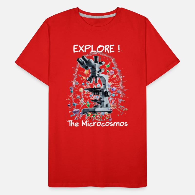 Explorez le Microcosme T-shirt bio Premium Homme