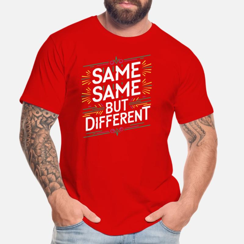 Same Same But different Thailand Traveler Backpack Men's Premium Organic T-Shirt