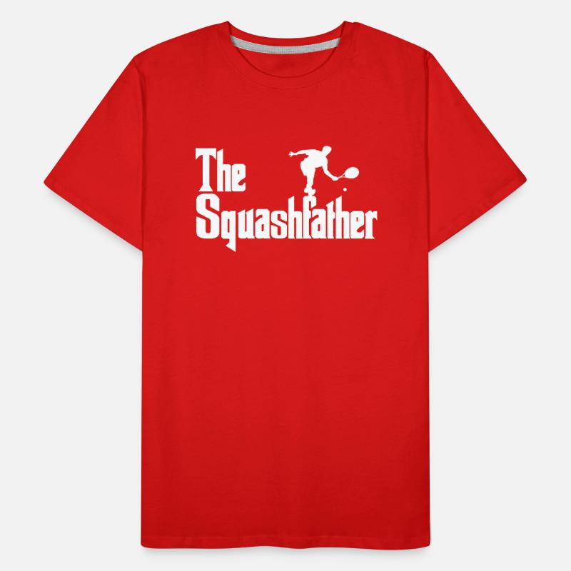 Squash Squash player Men's Premium Organic T-Shirt