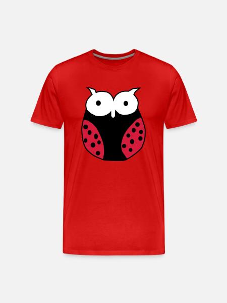 Ladybug Gross - Men's Premium Organic T-Shirt - red