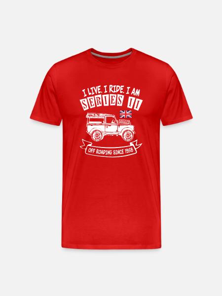 Landy Series 2 Life - Men's Premium Organic T-Shirt - red