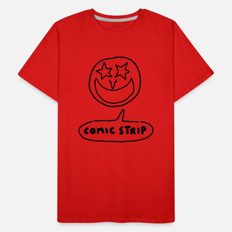 COMIC STRIP T-shirt bio Premium Homme