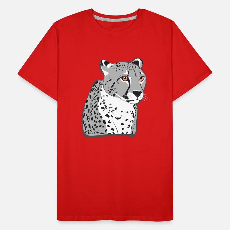 Guépard T-shirt bio Premium Homme
