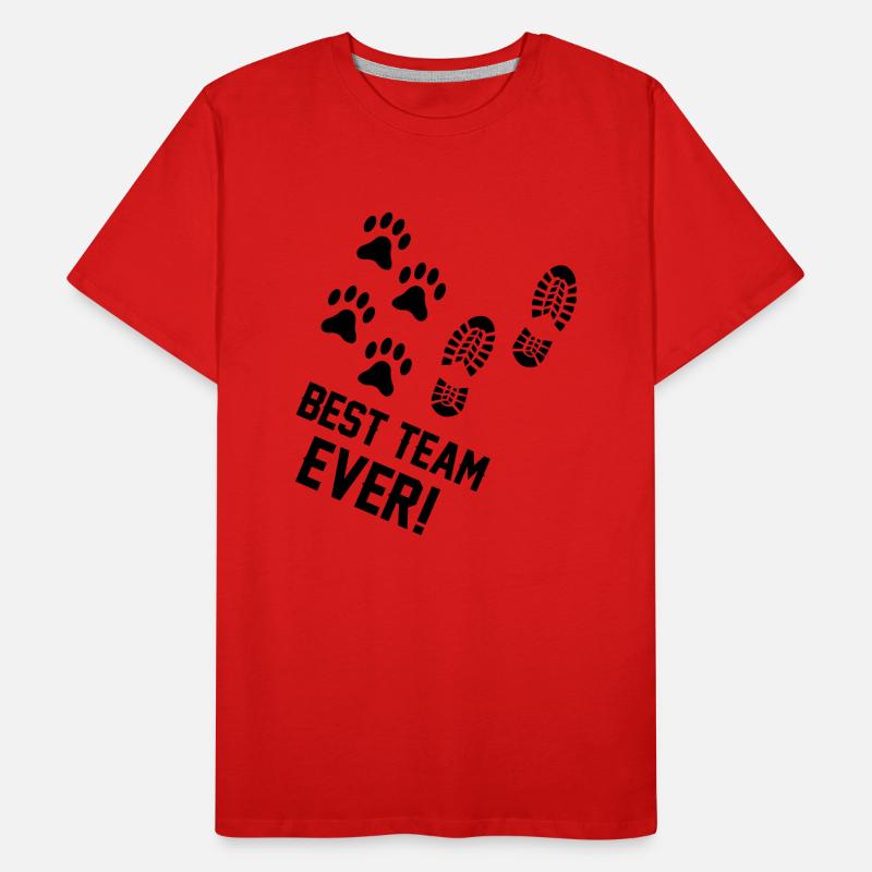 best team ever Männer Premium Bio T-Shirt