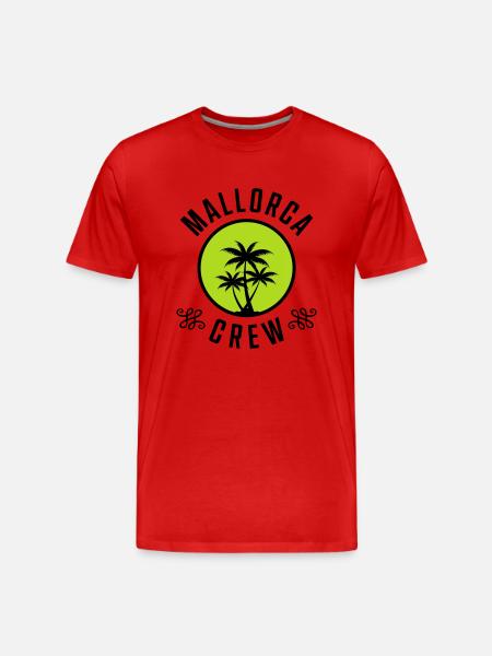 Équipage de Majorque - T-shirt bio Premium Homme - rouge