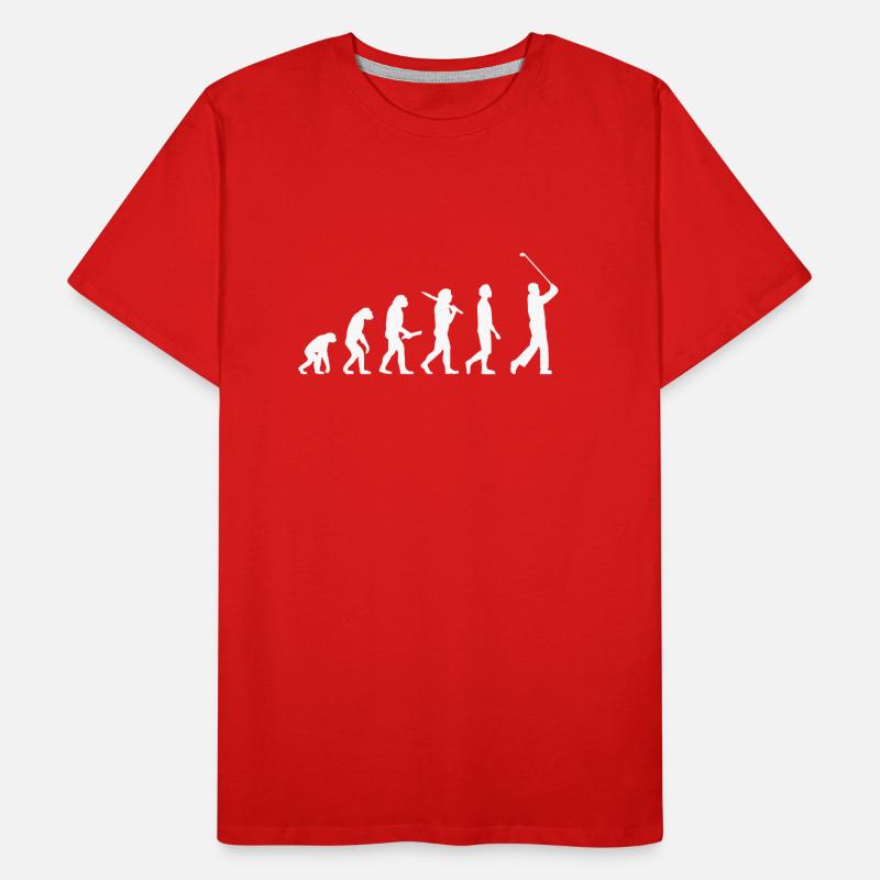 Golf Golfeur Evolution T-shirt bio Premium Homme