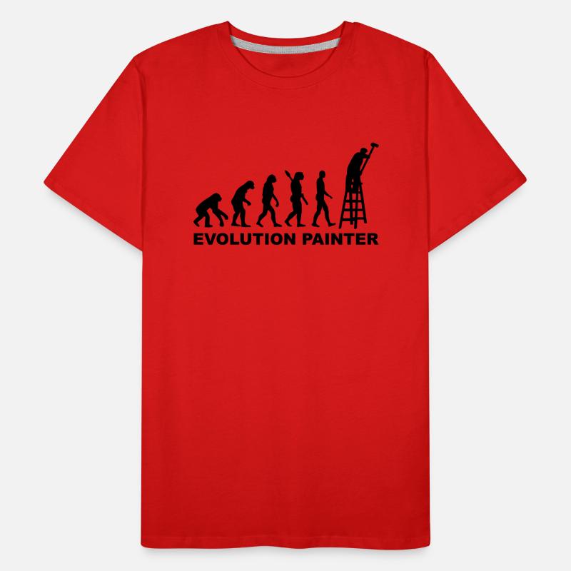 Maler Männer Premium Bio T-Shirt