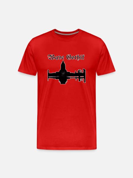 Leipzig Silhouette - WGT Spezial - T-shirt bio Premium Homme - rouge