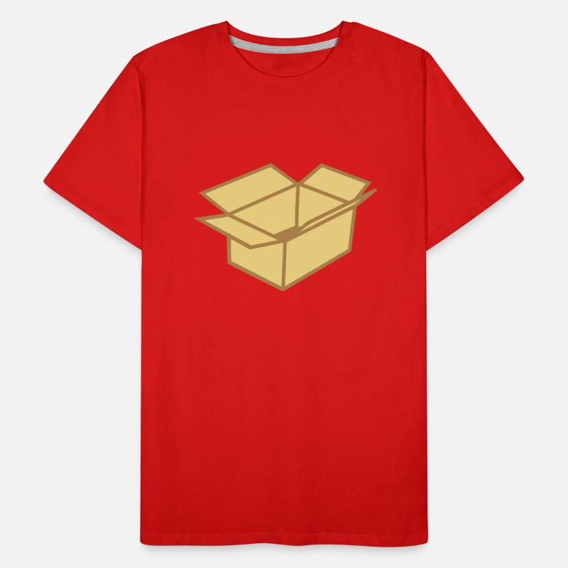 Karton Männer Premium Bio T-Shirt