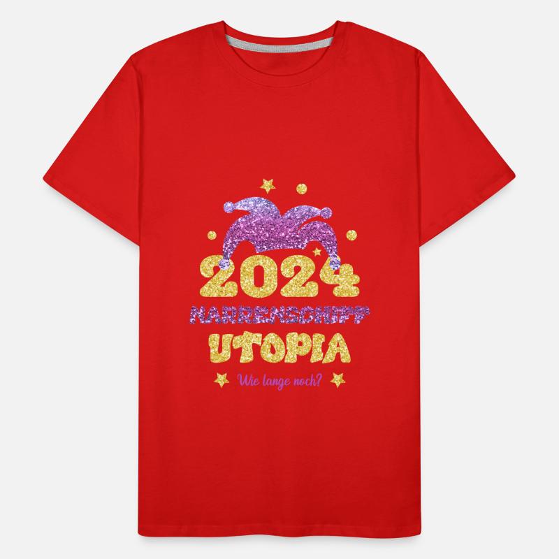 Ship of Fools Utopia 2024 Men's Premium Organic T-Shirt
