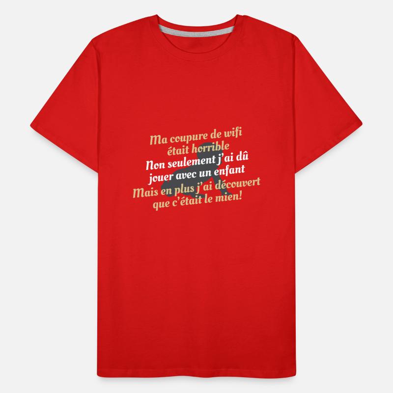 J'ai découvert Men's Premium Organic T-Shirt