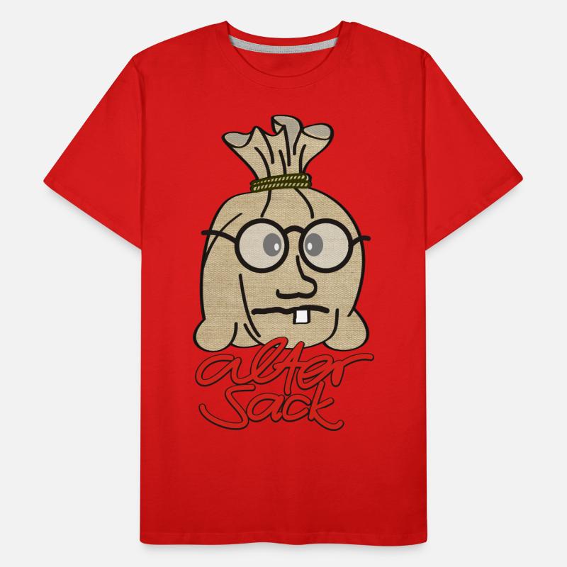 Alter Sack Männer Premium Bio T-Shirt