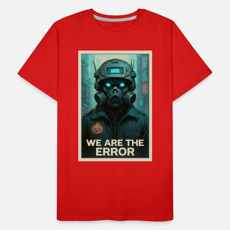 WE ARE THE ERROR Men's Premium Organic T-Shirt