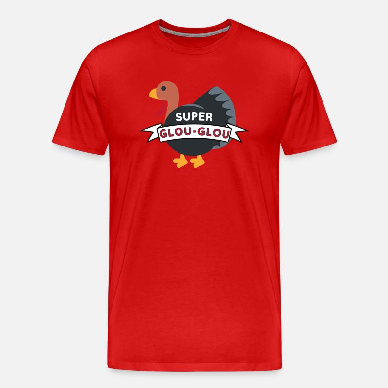 Super Glou-glou - Männer Premium Bio T-Shirt - undefined