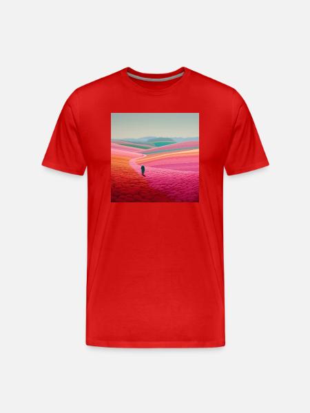 IMG 0272 - Männer Premium Bio T-Shirt - Rot